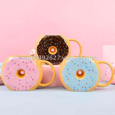 Creative personality Donut mug lovely Macaron mug 10