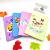 A5 silicone skin - sensitive cartoon book cover notebook khaki color flexible notepad