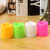Wave Mouth Led Luminous Electric Candle Lamp Creative Cylindrical Multicolor Plastic Emulational Decoration Artistic Taper and Candle