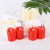 Creative Proposal Red Candle Led Simulation Fake Swing Tears Electric Candle Lamp Candle Decoration Artistic Taper and Candle