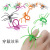 Simulation Spider Ring Plastic Closed Halloween Dress up Party Props Ghost Festival Spoof Trick Toy