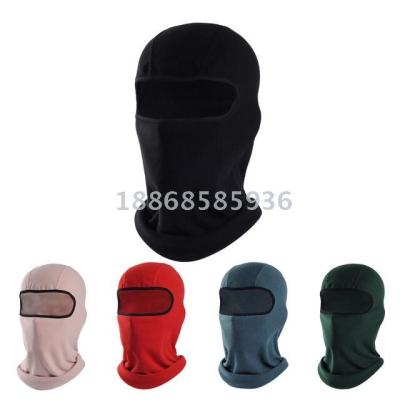 Winter cycling equipment cold mask face protection thermal motorcycle helmet inner cap wind ski headgear men and women