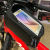 Bicycle touch screen mobile phone bag mountain bike front beam bag waterproof mobile phone bag saddle bag on the bicycle