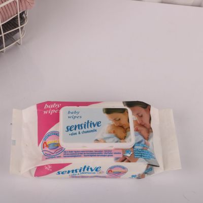 Formal Factories, pumping 90 wet towel wipes with portable baby hand mouth wet paper