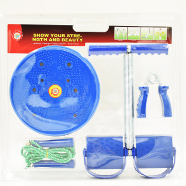 Home Fitness Wriggled Plate Four-Piece Set