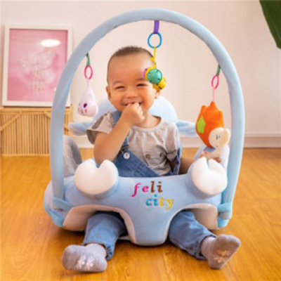 Baby learn to make sofa learn to sit artifact training chair Plush baby single chair multi-function fall proof chair