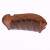 High-grade gold tan log every year more than household serration wooden comb massage comb handle work Great classic fish