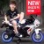 New children's electric motorcycle large boys and girls 3-8 baby tricycle child toy rechargeable car