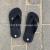 Popular in Europe and America for men and children in monochrome scrub slippers with flip-flops