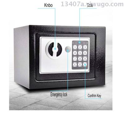 Manufacturer price high security LS-17E deposit safe box for children, home and hotel/ customized color and size 