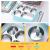 Internet Hot Stainless Steel Portable Bento Lunch Box Student Canteen Office Worker Packing Portable Lunch Box