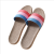 Linen slippers for women in summer indoor lovers household linen slippers for family home four seasons slippers