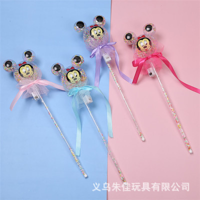Mickey Fairy Starry Sky Baseball Bat LED Luminous Toy Online Red Stall Hot Sale 2020 Stall Hot Sale Hot Sale