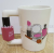 hair dryer lipstick high-heeled shoes water cup hand-painted ceramic cup fingernail oil bottle handle water cup mug