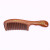 Natural log Red Sandalwood Household Wood Comb Month Comb Anti-static massage hair Loss Wide tooth curly hair comb