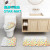 STAR MAT bathroom bathroom three-piece floor mat sponge 3D hd printing three-dimensional carpet