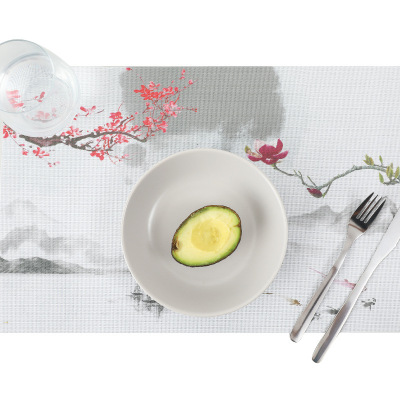 Ningxin Tailin PVC wearable Washed Western-style Food mat Chinese Style Dining mat Family Culture Table mat