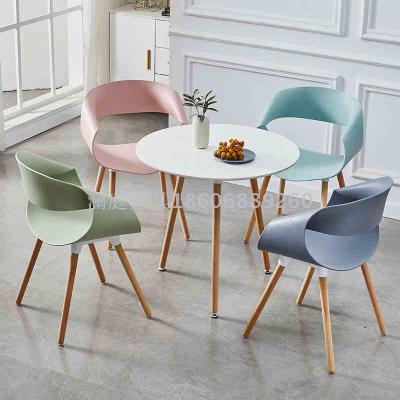 Office chair comfortable multi-color chair adult creative leisure chair contracted study dining chair