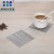 Place mat manufacturer solid color table heat factory coasters PVC non-slip factories as easy to wash quick bottoms up mat wholesale