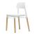 Nordic leisure chair is modern and contracted talented person chair plastic cushion chair thickens creative dining chair