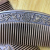 Natural log and Peachwood two-sided comb Classic old style massage comb is easy to carry for all ages