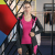 New south Korean fitness jacket for autumn and winter women yoga dress zip cardigan top stand-up tracksuit
