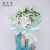 Flowered clothes Double-sided double-color Ouya paper waterproof fresh flowers blue bouquet wrapping paperwrapping paper