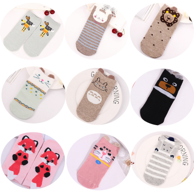 Lady cartoon low tube boat socks low waist socks independent packaging manufacturers direct wholesale