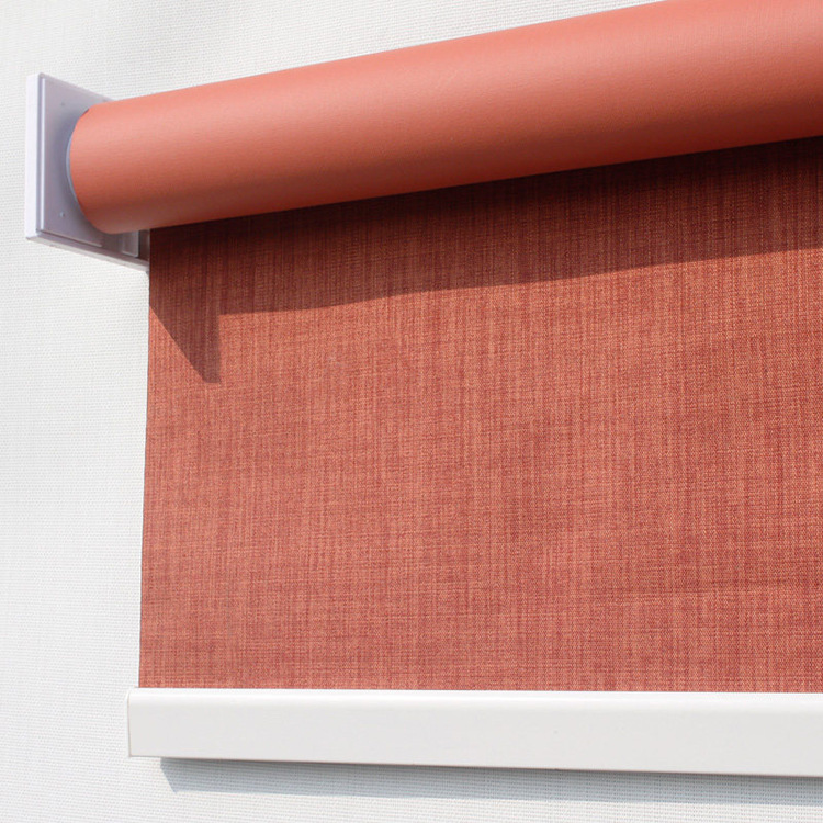 遮阳卷帘 办公室窗帘定做卫生间防水窗帘加厚遮光工程卷帘