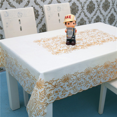 Water-proof IRoning oil-proof no-wash Table cloth factory direct sale PVC Tablecloth tablecloth lace lace tea tablecloth water-proof Ironing oil-proof no-wash tablecloth factory direct sale