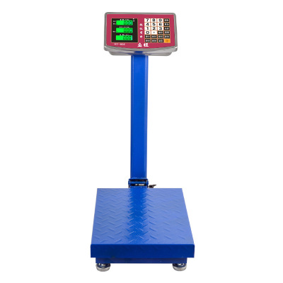 Electronic scale with the pattern steel folding Electronic scale with 100 kg to 300 kg of high precision platform weighing wholesale