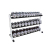 Bodybuilding HJ-A009 three-layer small dumbbell stand