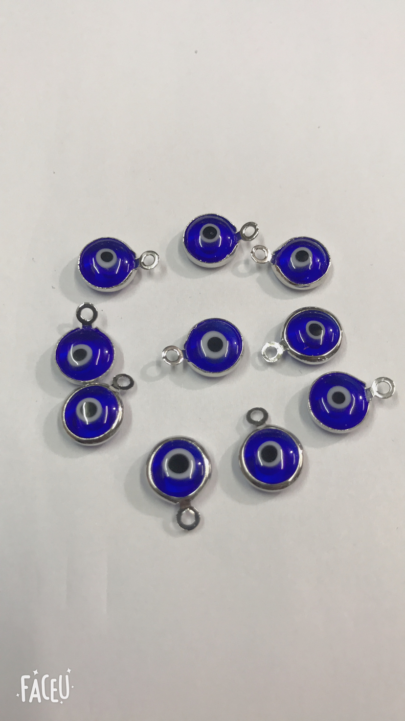 各种玻璃，土耳其眼睛，珍珠包边，外贸跨境配件