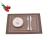 Environmental friendly non-toxic PVC budget table mat Cup, bowl, chopsticks Western-style food mat student table mat