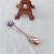 Guangdong Zinc Alloy Soup Spoon with Diamond Soup Spoon Coffee Spoon Rose Gold Milk Soup Spoon