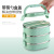 Stainless Steel Insulated Lunch Box Square Multi-Layer Japanese Lunch Box Sealed Anti-Overflow Insulated Bucket Pot