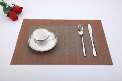 Factory direct selling PVC budget table mat cups chopsticks western-style food mat student table mat