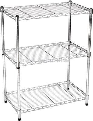 Shelf rack steel wire rack kitchen rack receiving shelf steel wire rack chrome plated shelf wire rack