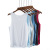 Summer Men's vest Modale Ice cream Solid color Seamless wide shoulder top for men's exercise and Slimming V-neck
