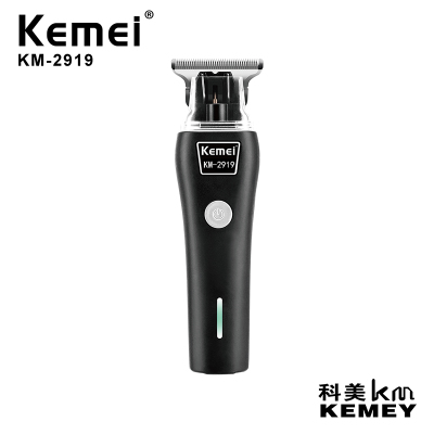 Cross-Border Factory Direct Sales Kemei Electric Clipper KM-2919 Professional Hair Scissors Hollow Cutter Head