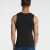 Summer Seamless men's vest wholesale ice Silk stretch trim round neck pure cotton Seamless Sport vest top