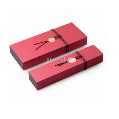 Wholesale Custom Logo Chocolate Candy Packaging Gift Box Packaging Box Paper Box with Cowhide String Stickers