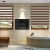 Manufacturers direct new modern simple color strip soft sand curtain half shading home office curtain custom