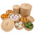 A substituting bamboo steamer steamed stuffed bun induction cooker wholesale fruit set and children play kitchen toys