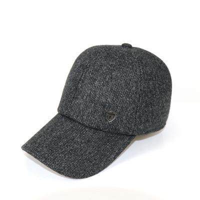 Processing custom 2020 old man cotton padded cap cap earmuffs warm fashion leisure middle - aged father cap baseball cap