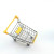 Full package YouMi you shopping cart crafts are small supermarket trolley dense eggs claw metal model toys