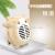 Cute cattle shape heater fan