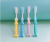 Japanese-Style Children's Cartoon Bunny Toothbrush Super Soft Filament Soft-Bristle Toothbrush Bottom Sucker