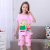 Boys' Pajama Summer Girls Kids Children's Leisure Tops Cotton Baby Air Conditioning Clothes Summer Thin Short-Sleeved Suit