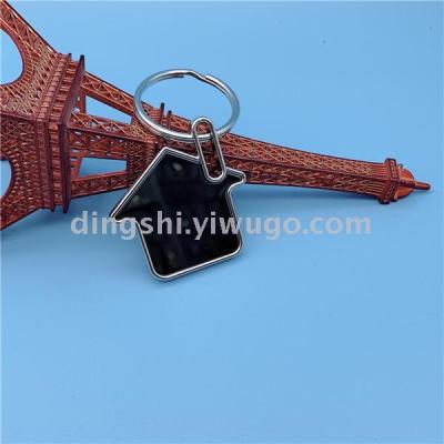 Guangdong Zinc Alloy Key Ring Metal Keychains House Keychain Small Pendant Keychain Customizable Logo